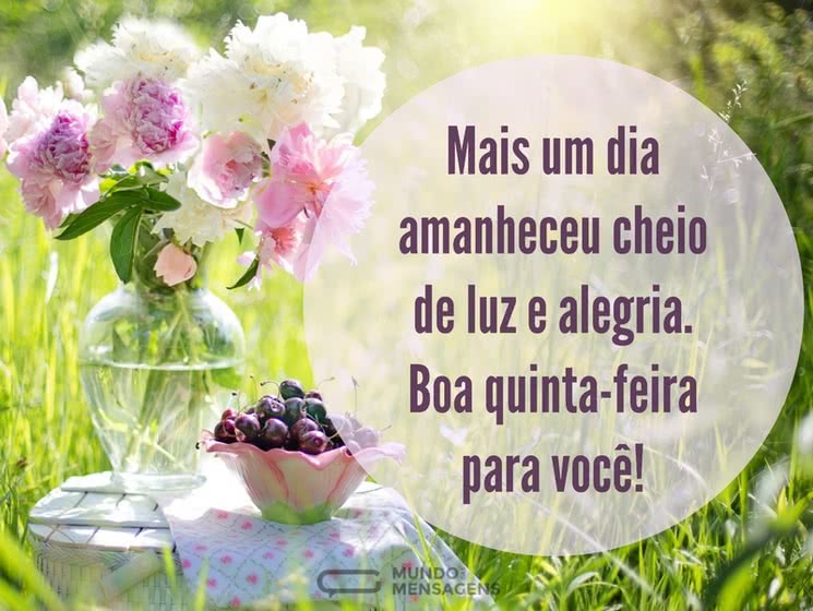 Frases de bom dia para quinta-feira: 40 mensagens para compartilhar pela  manhã