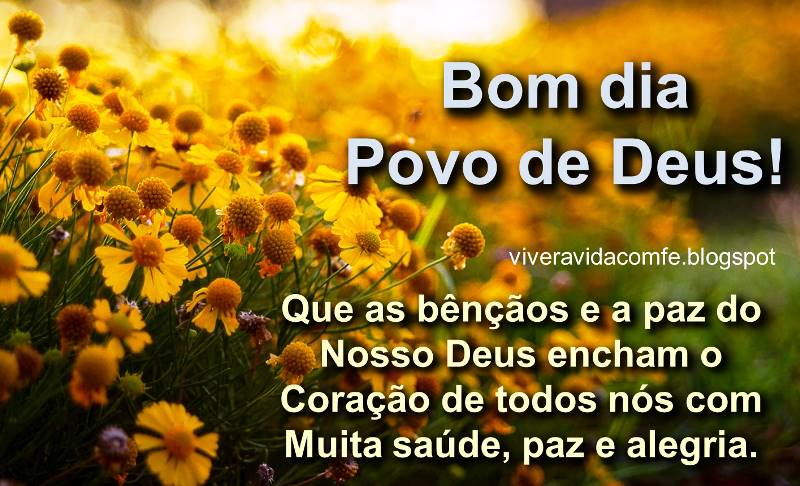 Bom Dia Povo de Deus