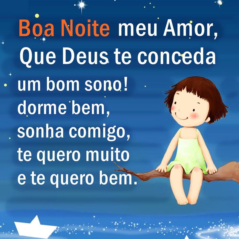 Que Deus te conceda um bom sono