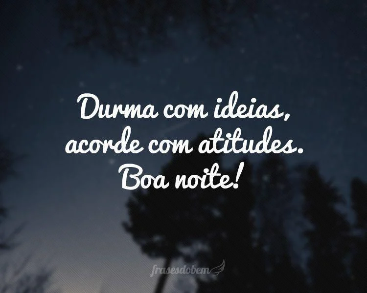 Durma com ideias