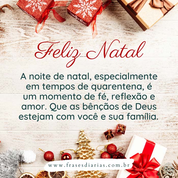 mensagem de natal a noite de natal especialmente em tempos de quarentena