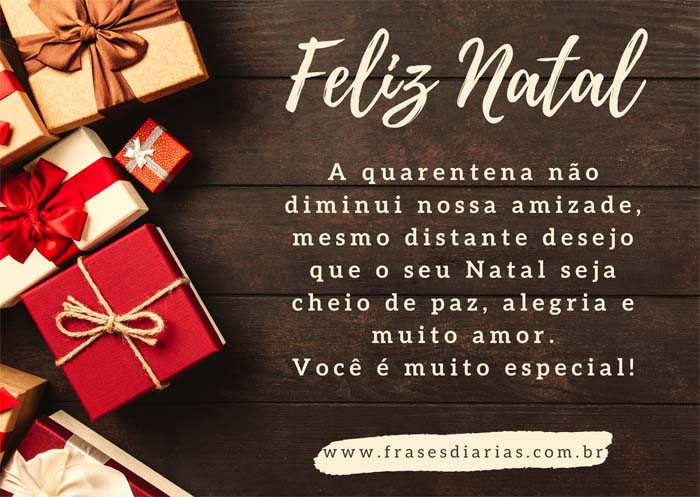 mensagem de natal cheio de paz, alegria e muito amor