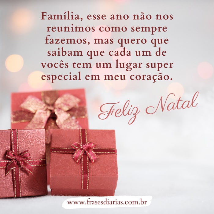 mensagem de feliz natal família pandemia 2020