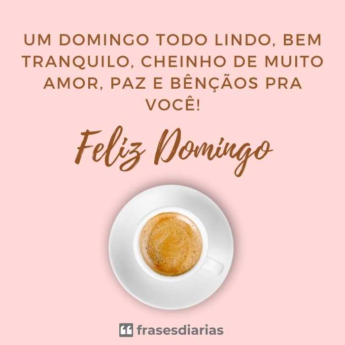 um domingo todo lindo