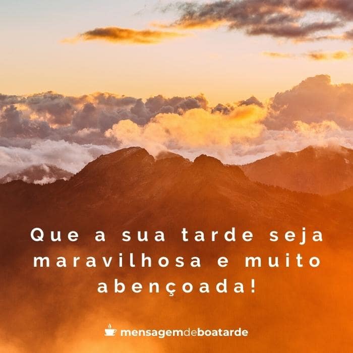 tarde maravilhosa e muito abençoada